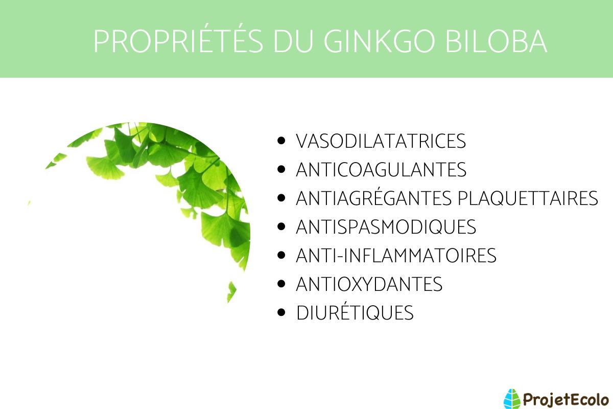 GINKGO BILOBA BIENFAITS, UTILISATION et CONTREINDICATIONS — free download