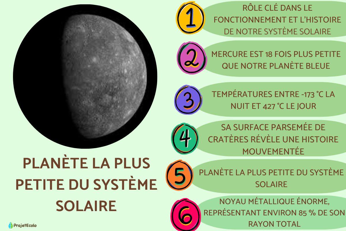 Planète la plus petite du système solaire​