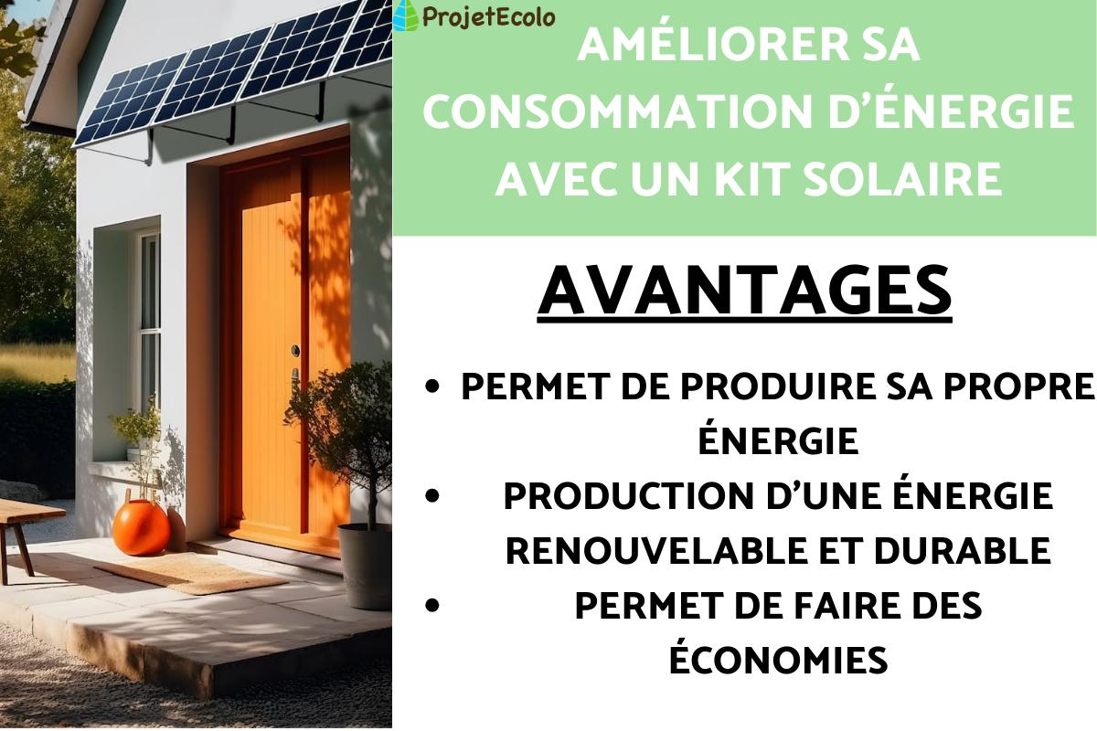 Kit Solaire : Comment Améliorer votre Consommation d'Energie