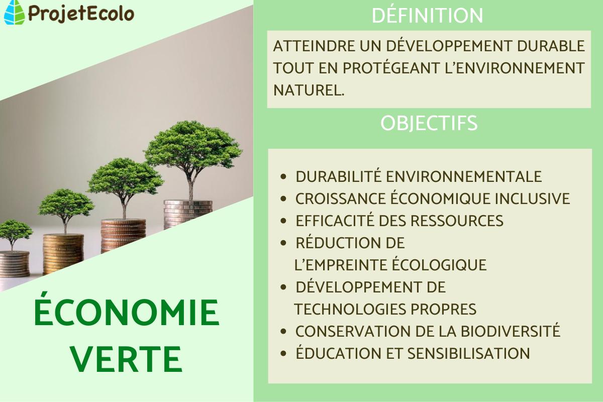 Économie verte : définition et objectifs