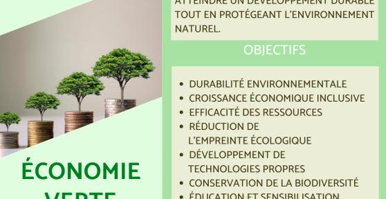 Économie verte : définition et objectifs