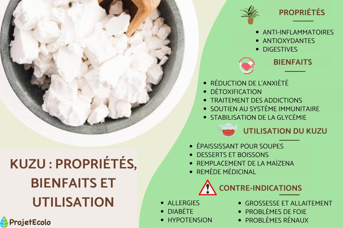Kuzu : propriétés, bienfaits et utilisation