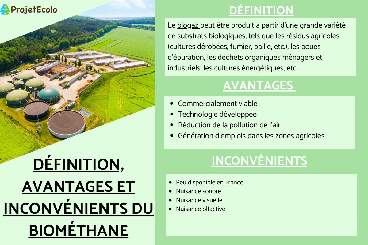 Biométhane : définition, inconvénients et avantages