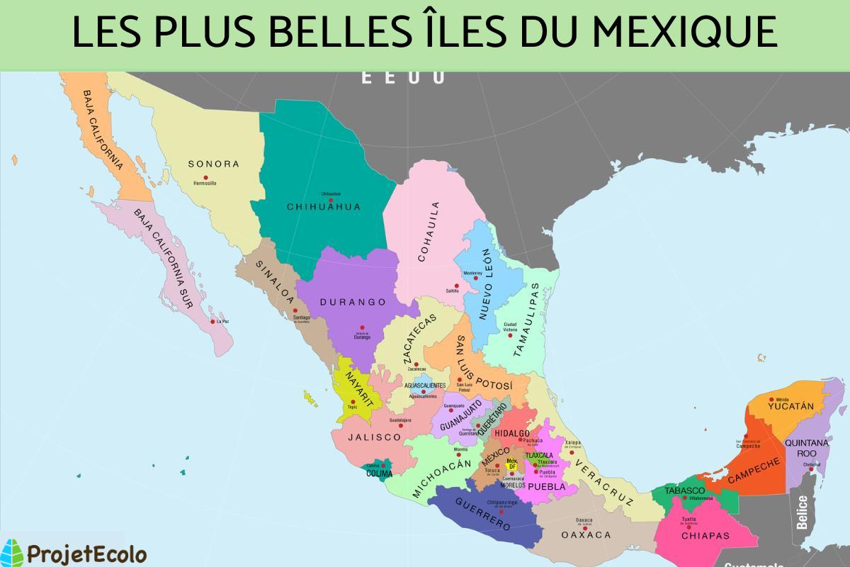 Les plus belles îles du Mexique