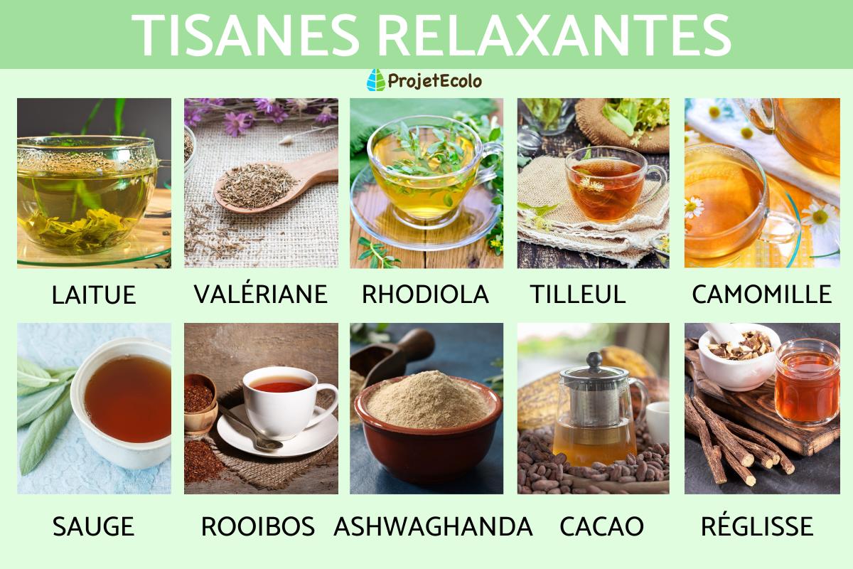 Tisanes relaxantes