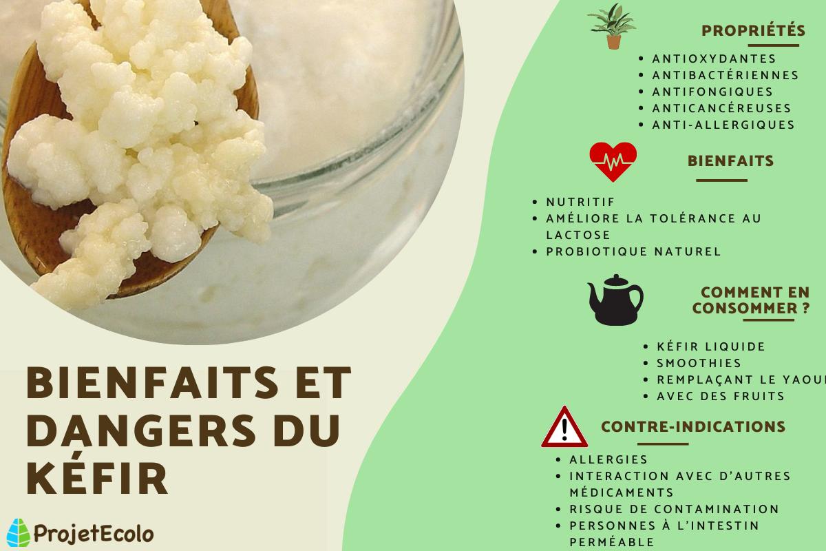 Qu'est-ce que le kéfir - bienfaits et danger