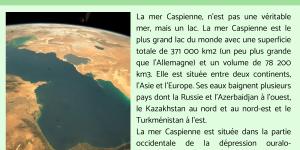 Mer Caspienne : lac ou mer ?