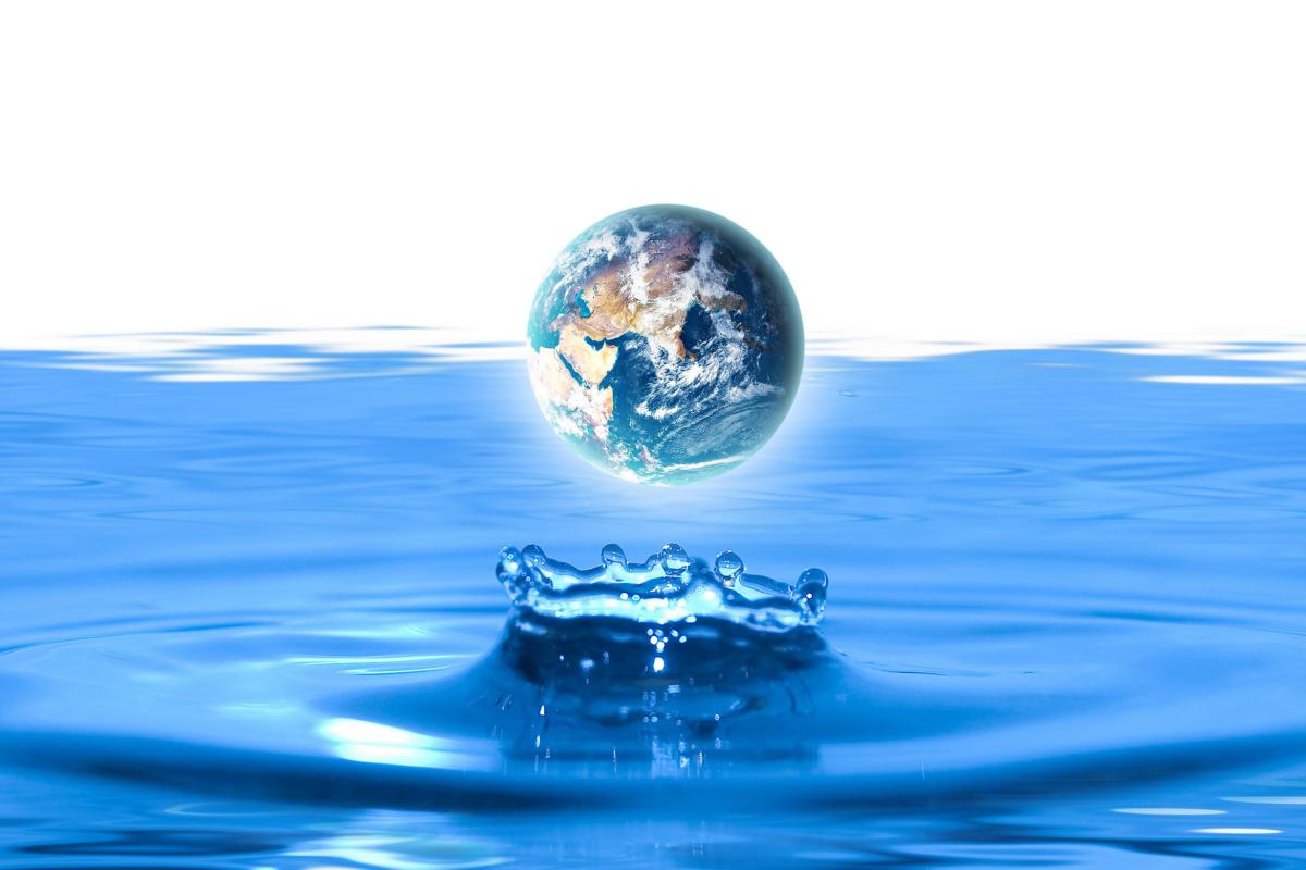 Pourcentage et répartition de l'eau sur Terre