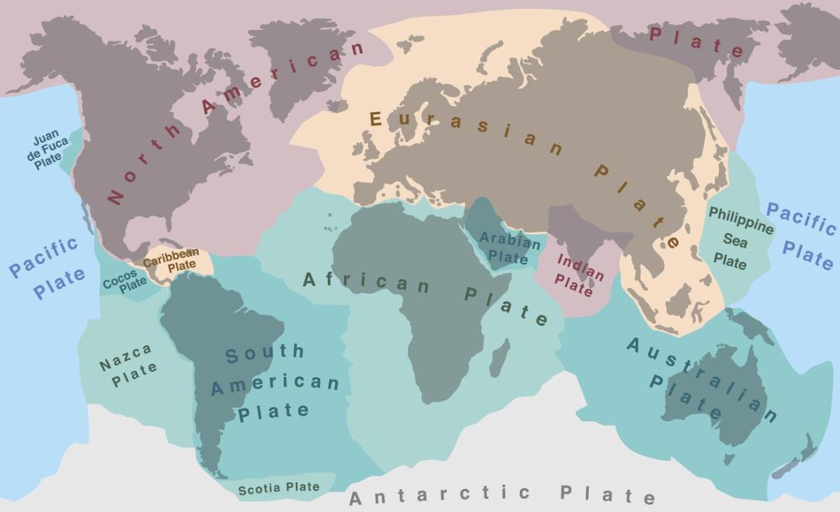Qu'est-ce qu'une plaque tectonique