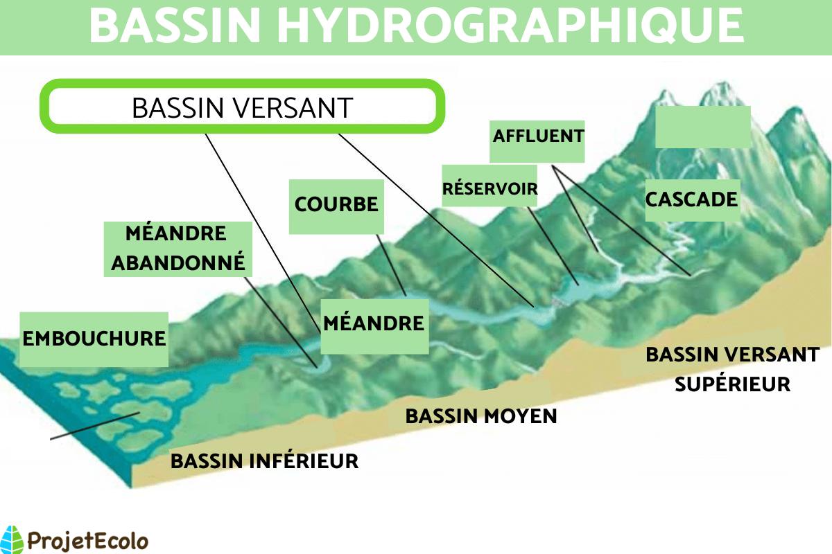 Bassin hydrographique : Définition, types et importance