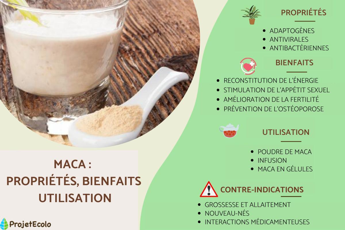 Maca : propriétés, bienfaits et utilisation