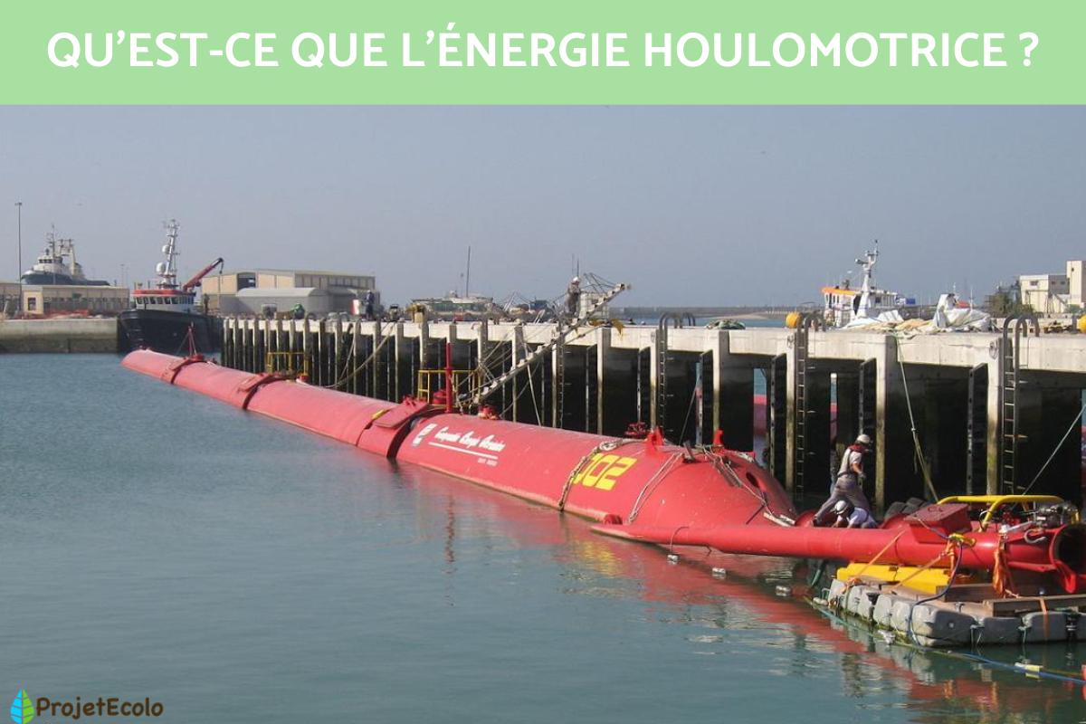 Énergie houlomotrice ou énergie des vagues : définition, avantages et schéma