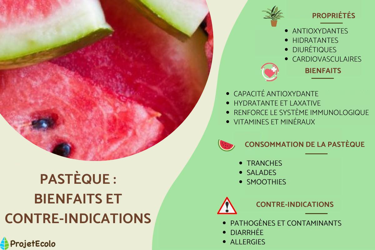 Pastèque : bienfaits et contre-indications