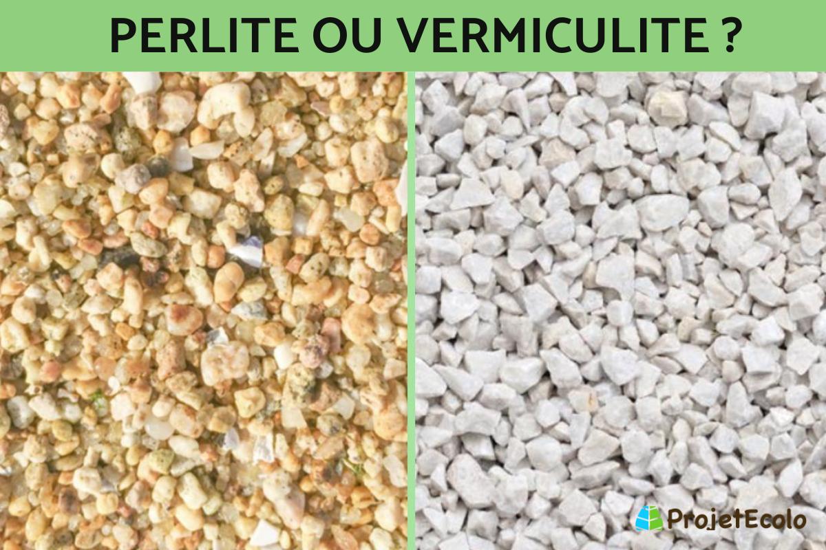 Perlite ou vermiculite ?